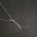 Suivre le fil - Pendentif 2 fils