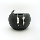 Coquelicots - BO sur fil 3 coquelicots avec sa tige