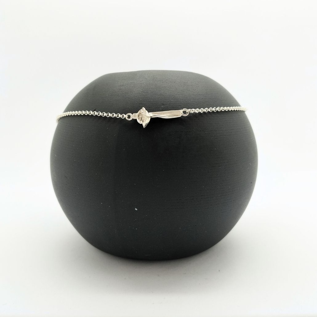 Coquelicots - Bracelet simple - fleur sur tige