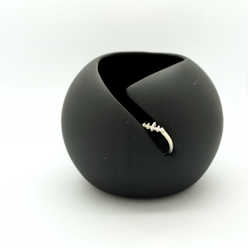 Mon temple, mon âme - Bague thème horizontal