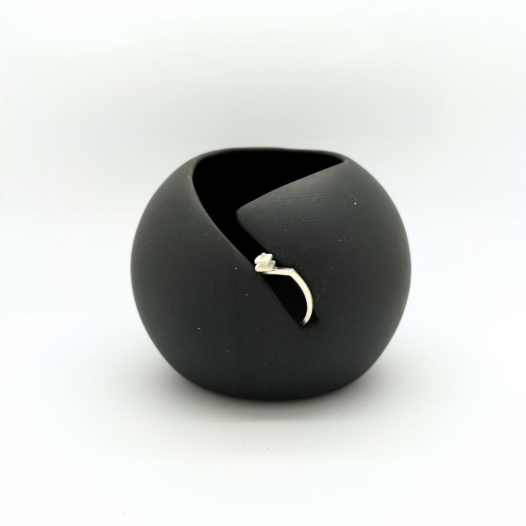 Mon temple, mon âme - Bague Thème vertical