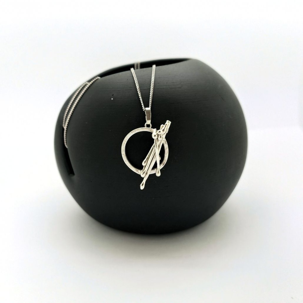 Tristesse -  Pendentif mini avec bélière articulée