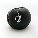 Tristesse -  Pendentif mini avec bélière articulée