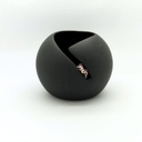 Plaisir - Bague motifs le long du corps de bague -S