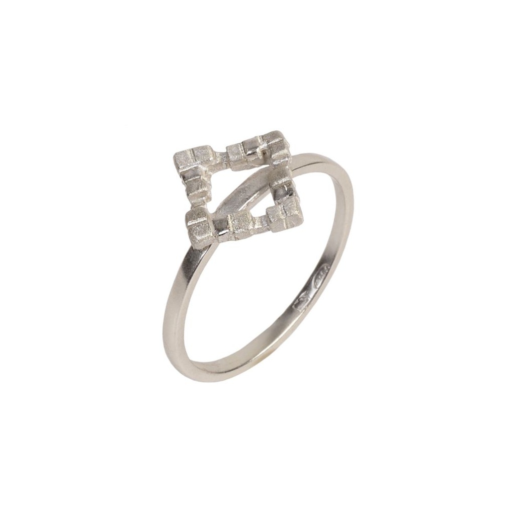 Ronduit - Vierkant - Ring