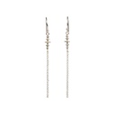 Mijn tempel, Mijn ziel - Vloeiende oorbellen op symmetrisch draad