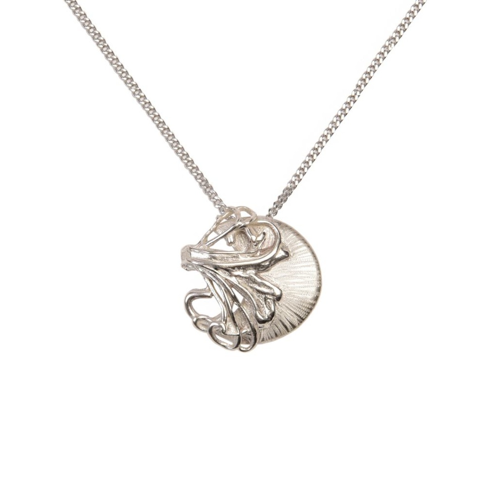 Faire dans la dentelle - Pendentif S