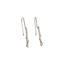 Spoortje waanzin - Oorbellen op lange staaf M