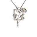 Coquelicots - Pendentif carré