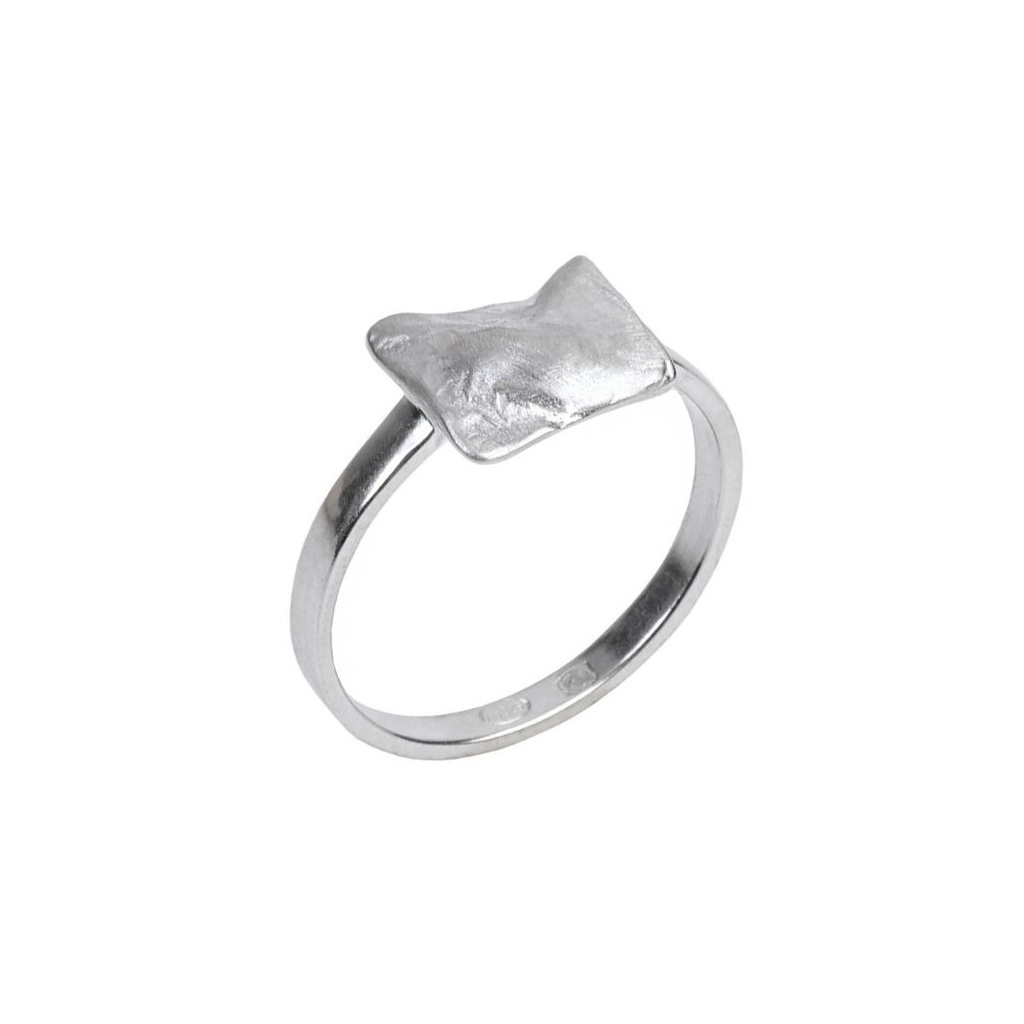 Froissée - Bague petit rectangle