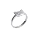 Froissée - Bague petit rectangle