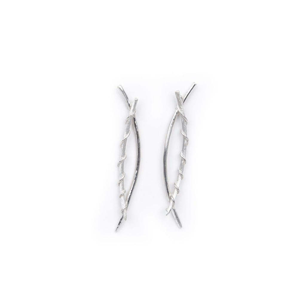 De draad volgen - Dubbele oorstekers L