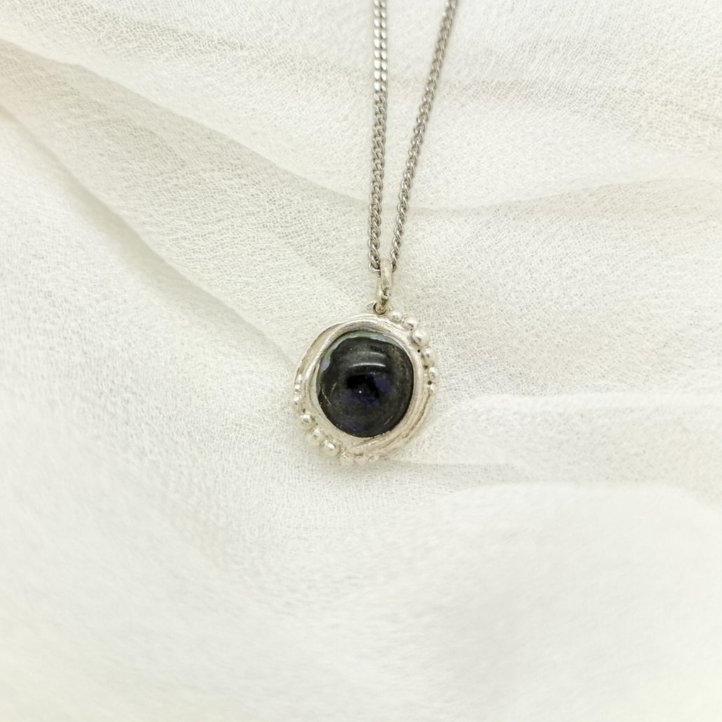 Zilver en glas - Hanger S