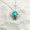 Zilver en glas - Hanger M