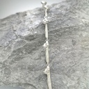 Coquelicots - Bracelet articulé - fleur sur tige