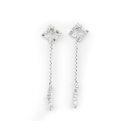 Ronduit - geschakelde oorbellen XL