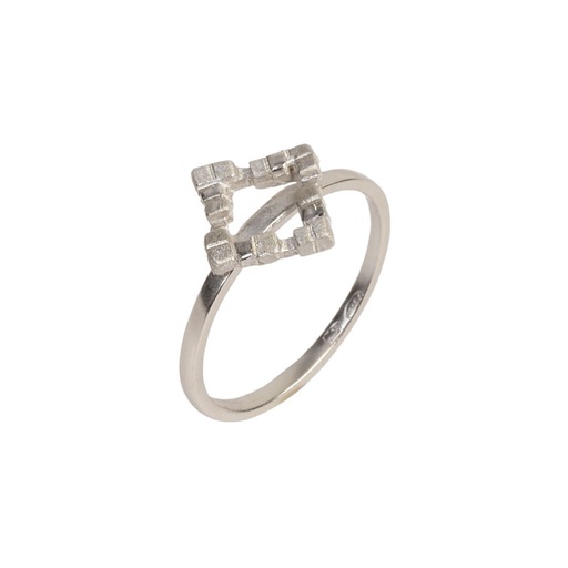 Ronduit - Vierkant - Ring