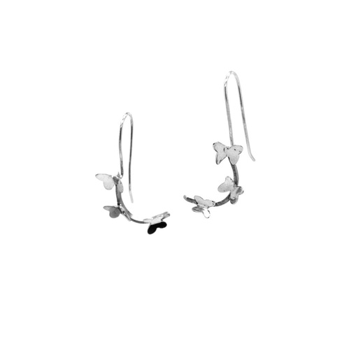 Wegvliegen - Oorbellen op staaf