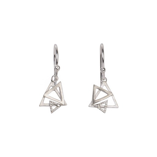 Driehoeken -  Geschakelde oorbellen S